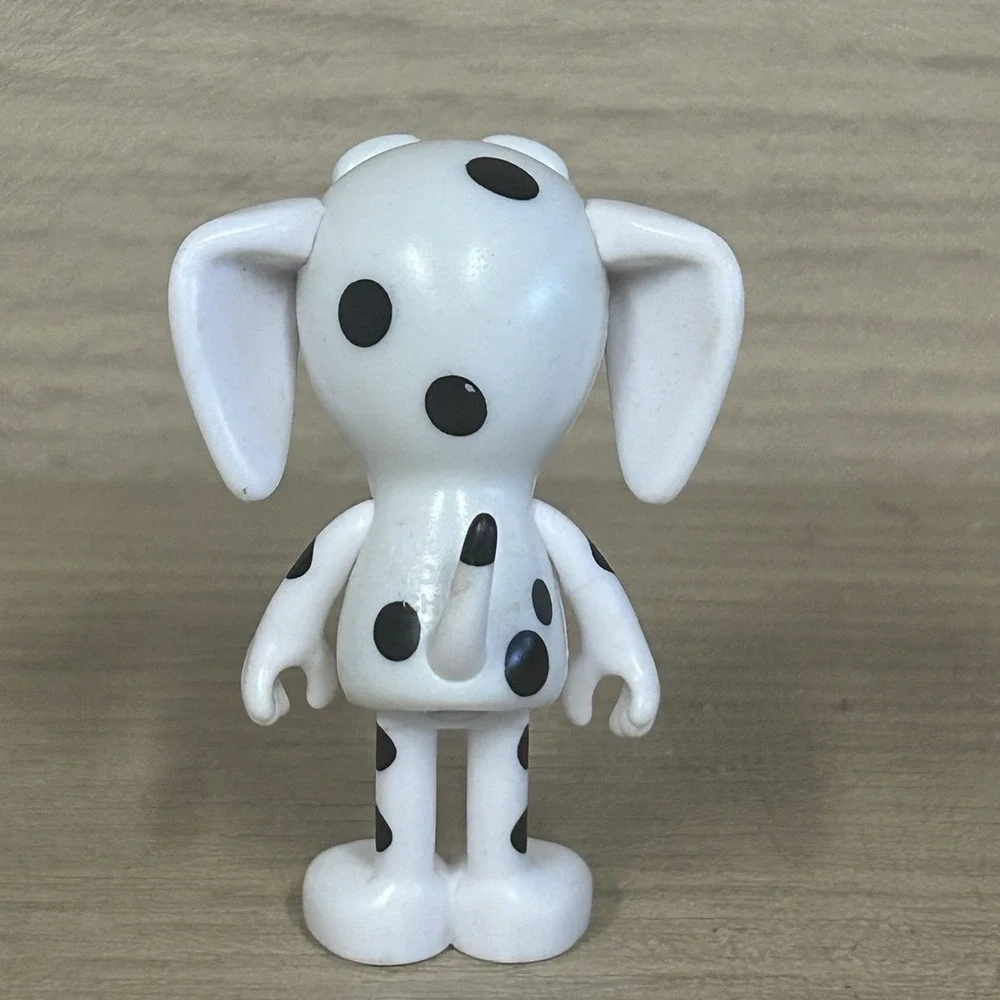 Bluey Friend CHLOE Dalmation White Dog Black Spots Replacement Figure 2 1/4